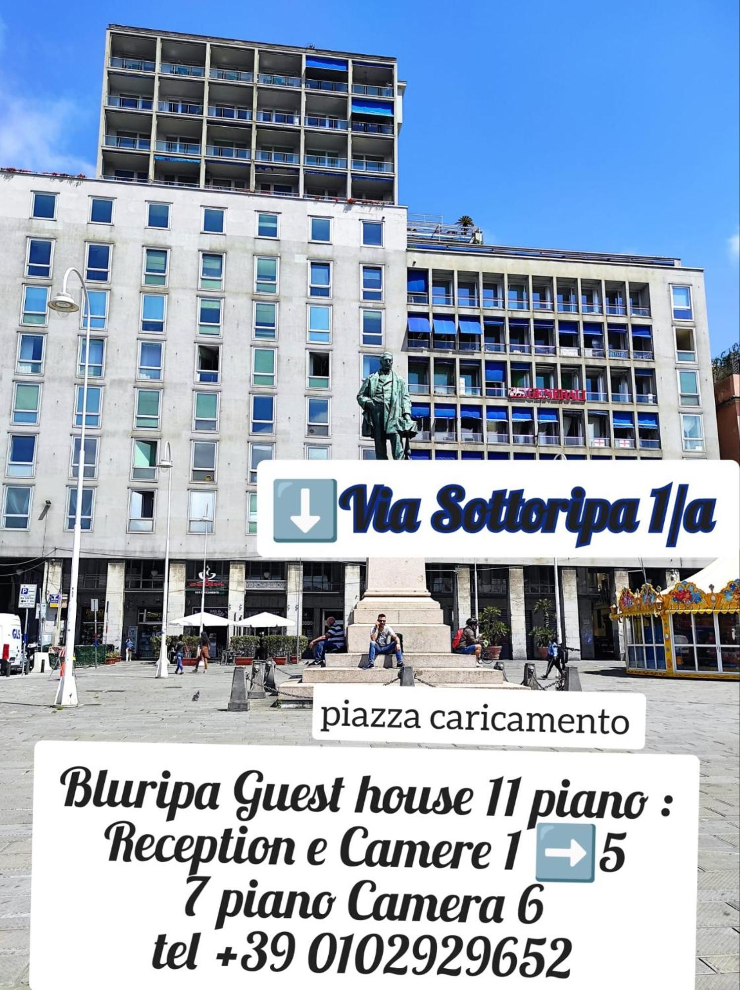 Bluripa Guest House Genua Exterior foto